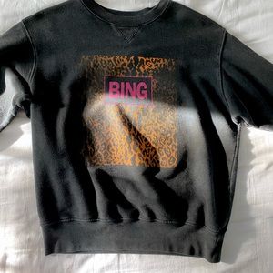 RARE XS leopard print Anine Bing designer …